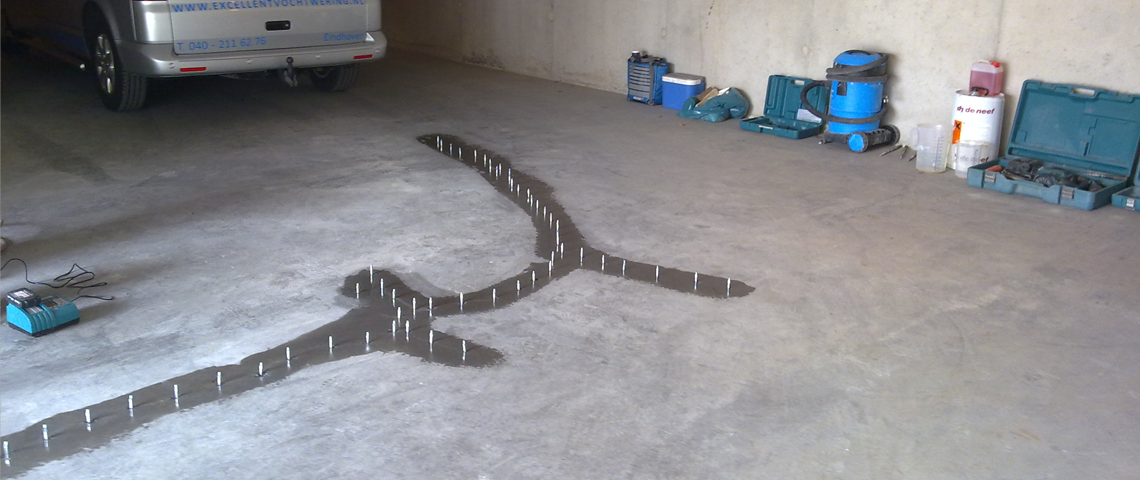 Betonreparatie parkeergarage in Haren