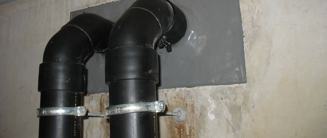 Leidingdoorvoer parkeergarage Venray