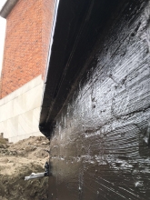 Waterdicht maken van de buitenmuur